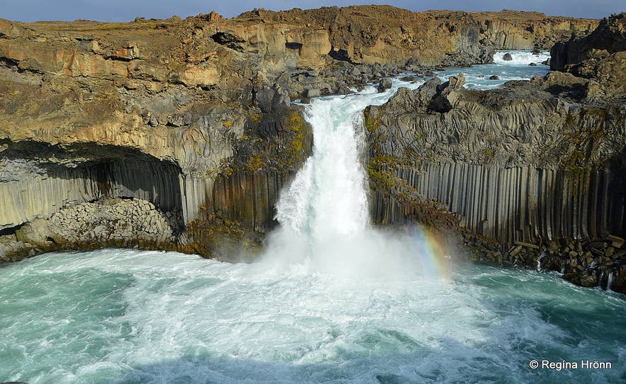 Aldeyjarfoss Waterfall