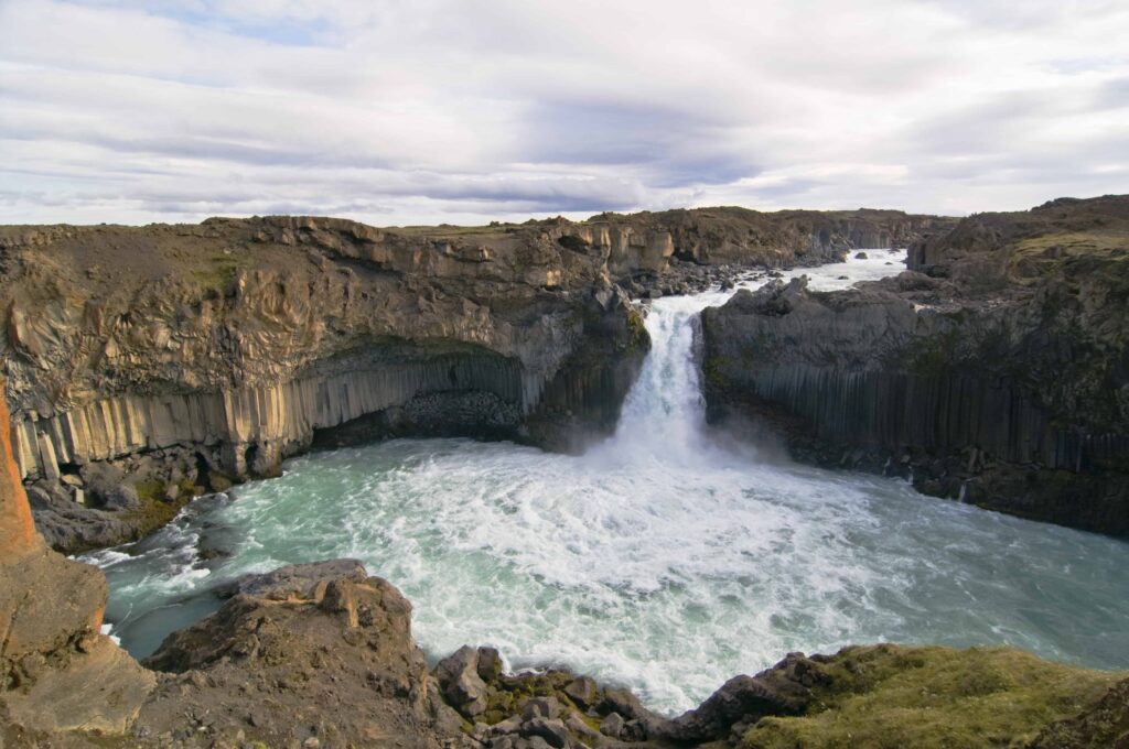 Aldeyjarfoss Waterfall