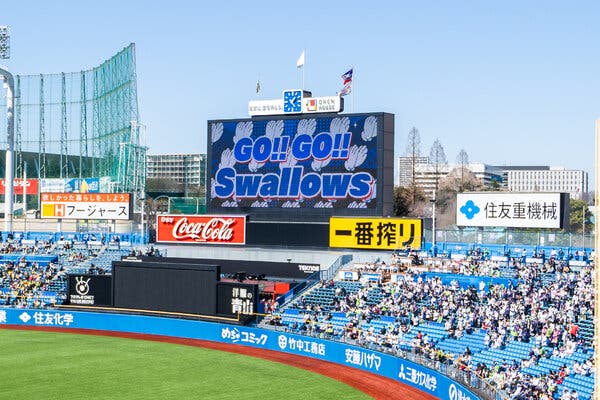 Baseball at Jingu Stadium