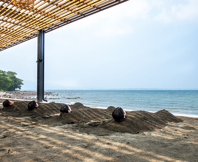 Beppu Beach Sand Bath (Shoningahama)