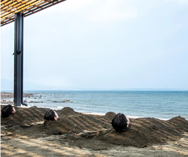 Beppu Beach Sand Bath (Shoningahama)