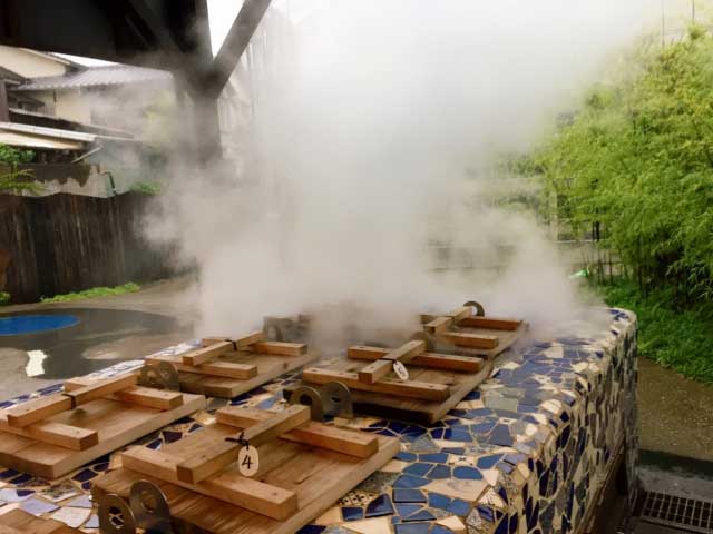 Beppu Onsen Steam Vegetables
