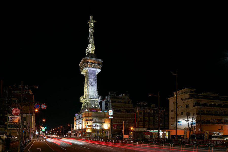 Beppu Tower Night View