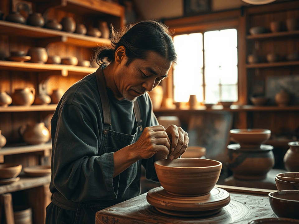 Bizen Pottery Hands-On Workshop