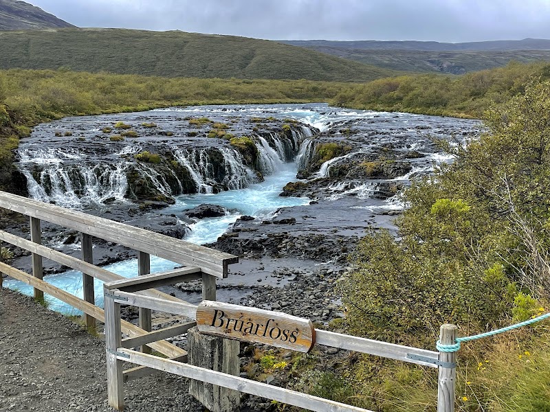 Brúarfoss Waterfall