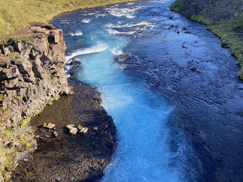 Brúarfoss Waterfall