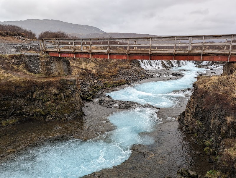 Brúarfoss Waterfall