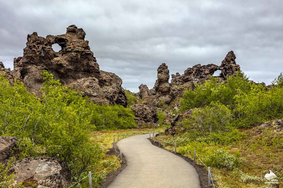 Dimmuborgir Lava Formations