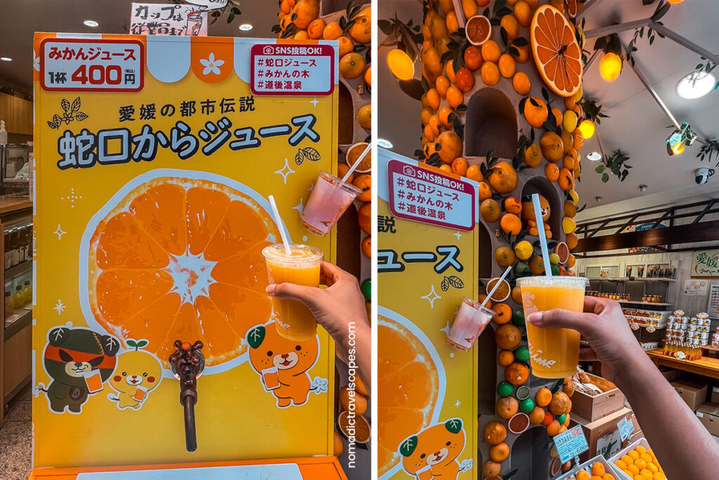 Ehime Mikan Juice Stand