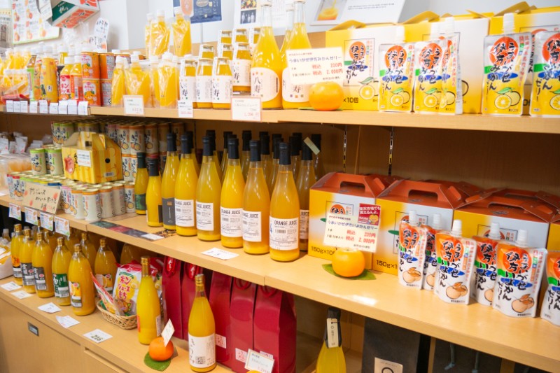 Ehime Mikan Juice Stand