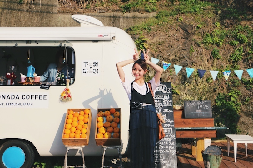Ehime Mikan Juice Stand