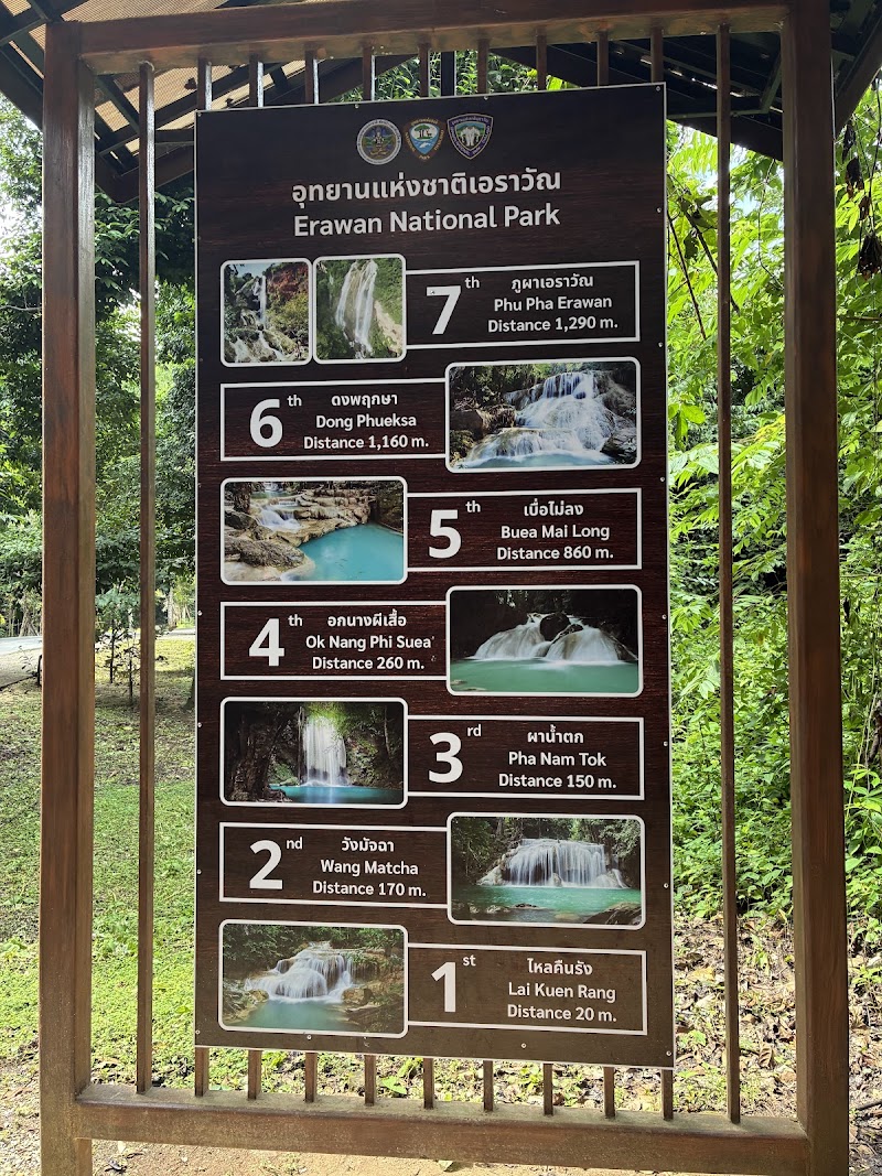Erawan National Park & Waterfall