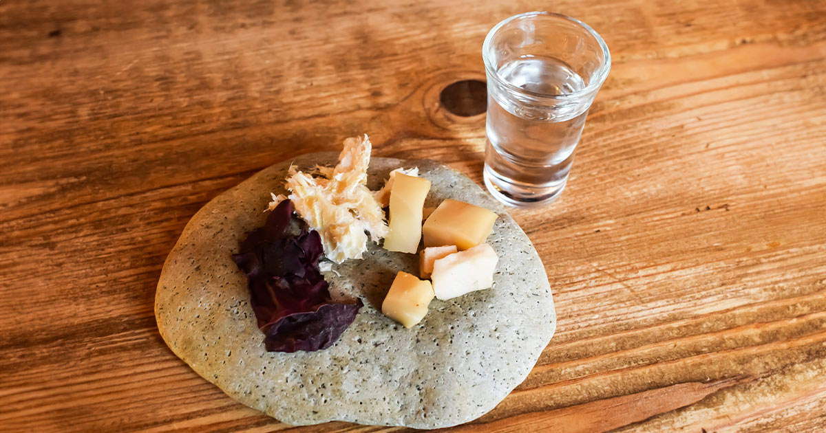 Fermented Shark Tasting (Hákarl)