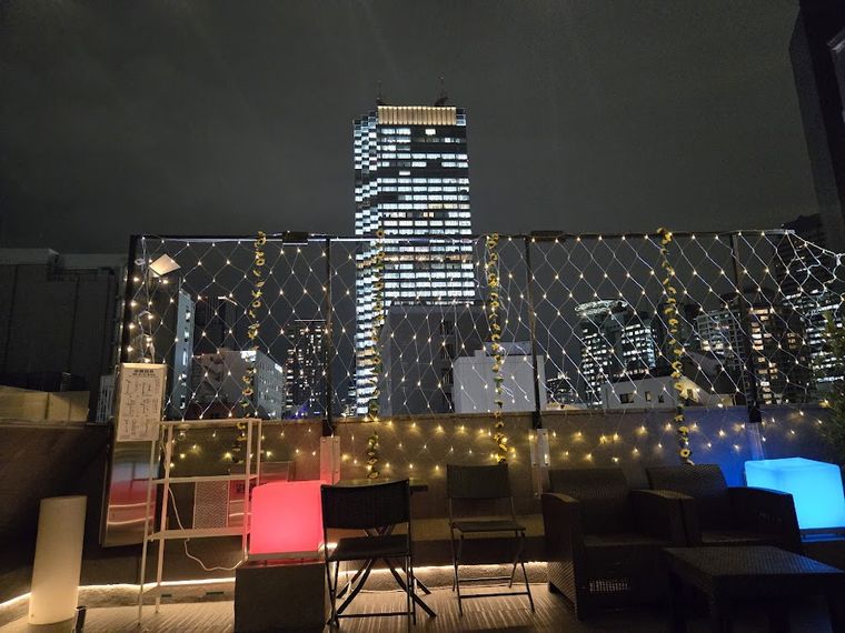 Kera Tokyo rooftop bar and restaurant