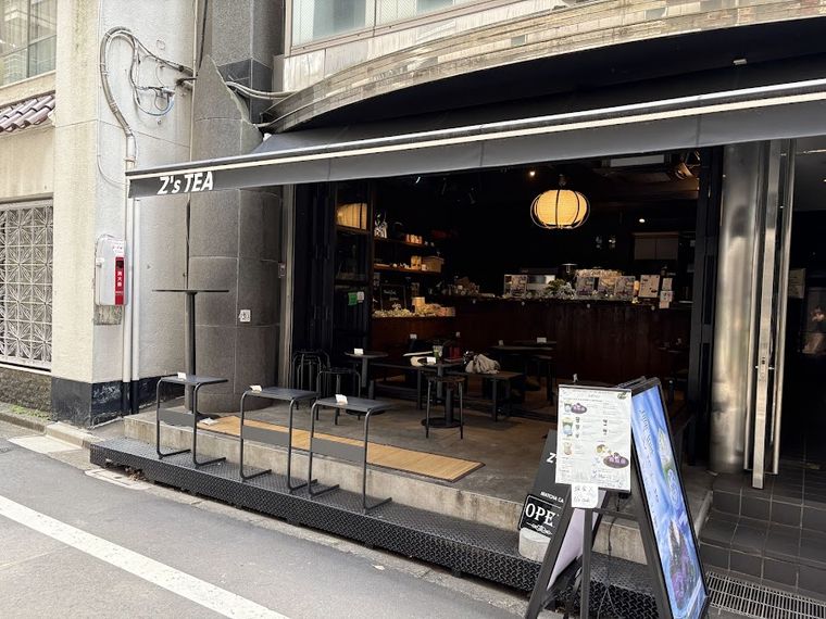 MATCHA BASQUE CHEESECAKE CAFE|Z's TEA Shinjuku Gyoen(ジーズティー・新宿御苑)