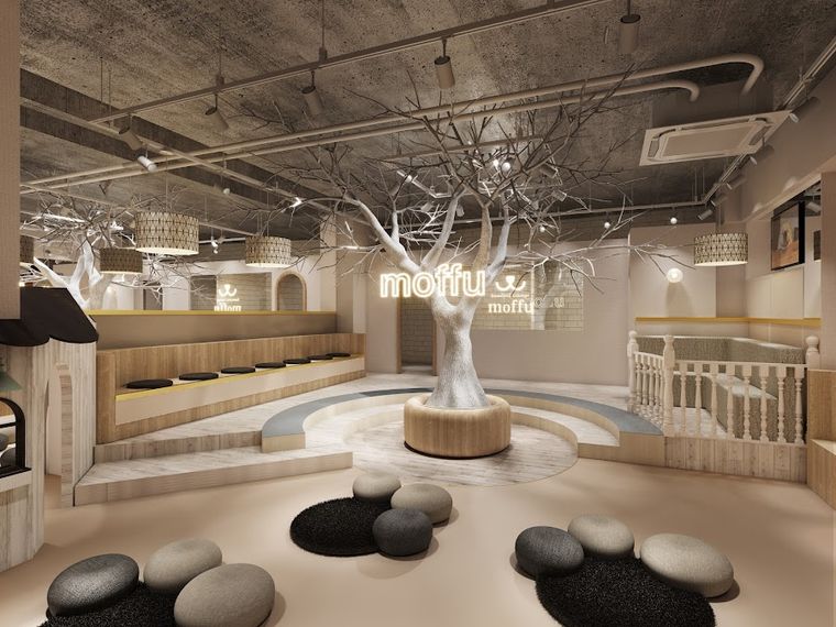 Samoyed Cafe moffu harajuku / Samoyed Lounge moffu