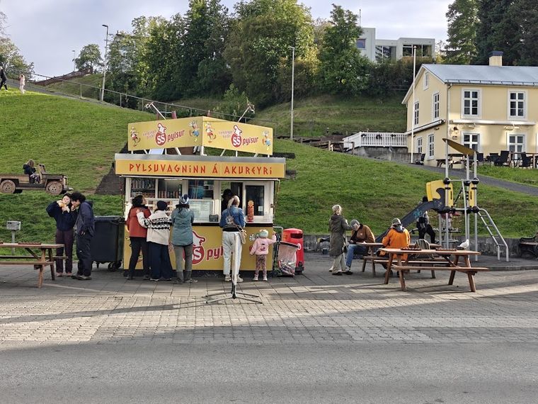 Pylsuvagninn á Akureyri