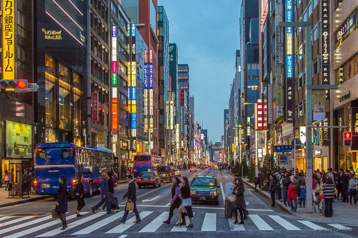 Ginza Weekend Pedestrian Paradise