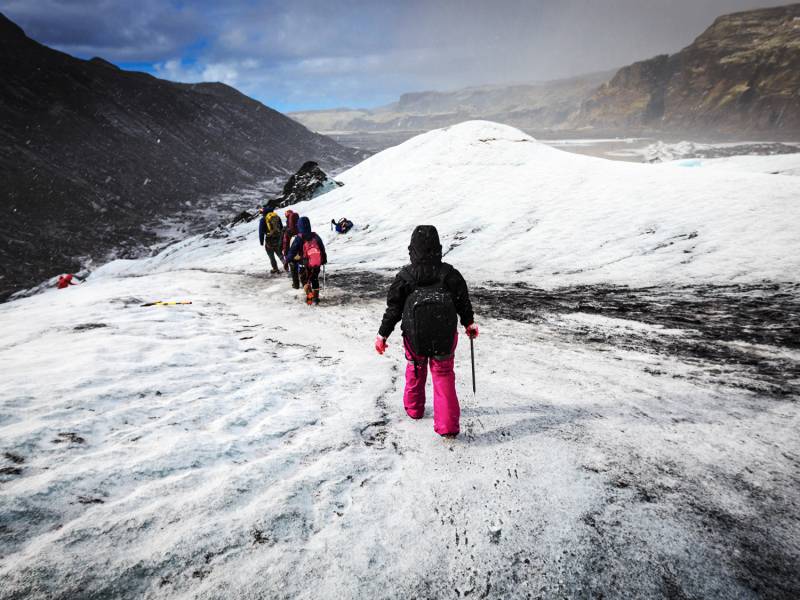 Glacier Hiking on Sólheimajökull