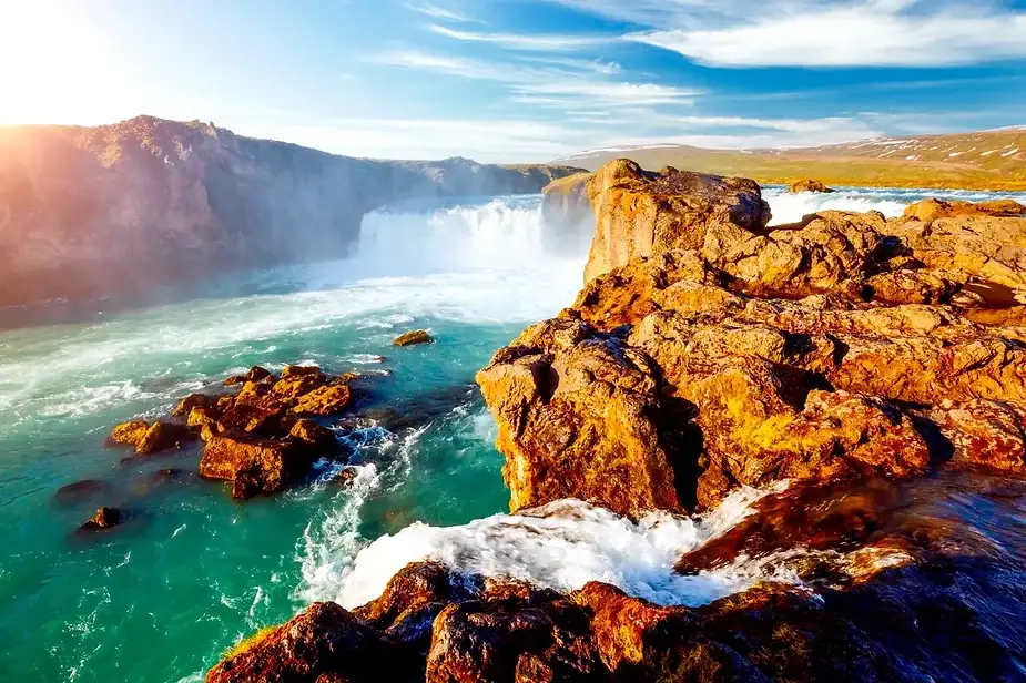 Goðafoss (Waterfall of the Gods)