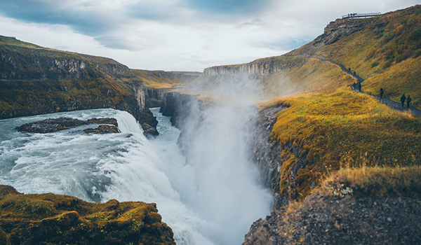 Gullfoss Waterfall