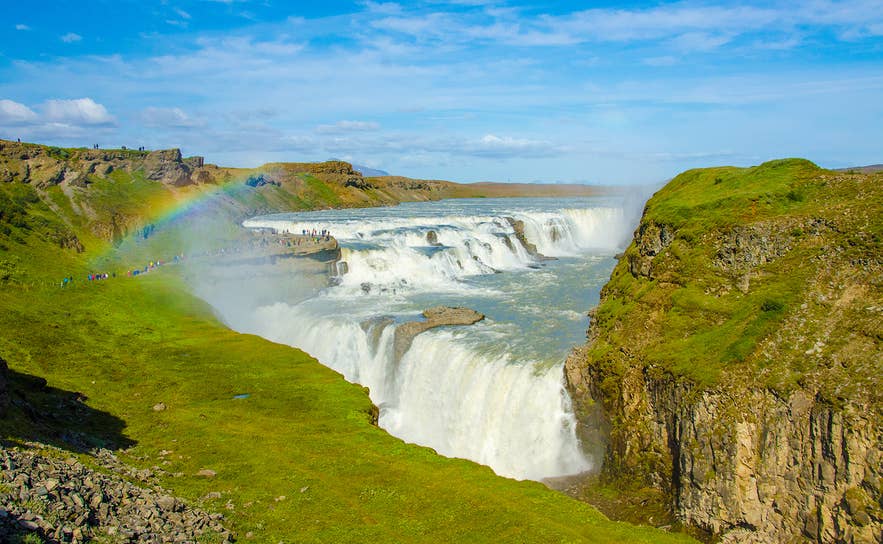 Gullfoss Waterfall