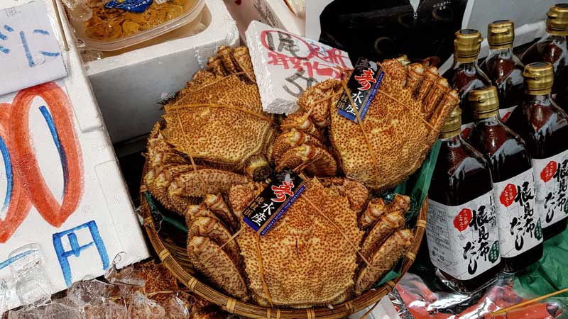 Hakodate Crab Market