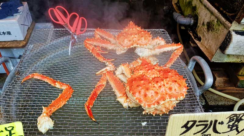Hakodate Crab Market