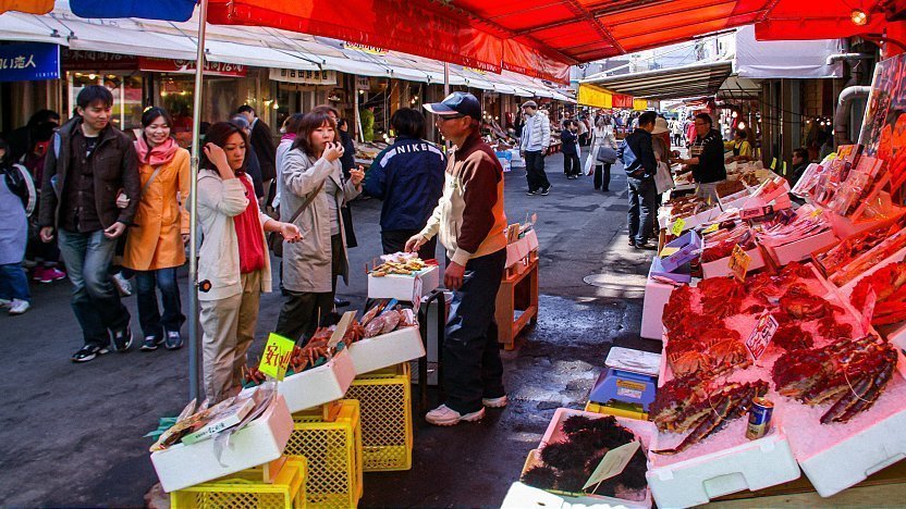 Hakodate Crab Market