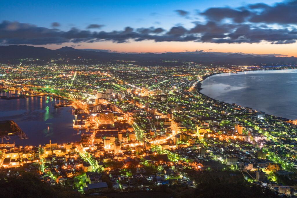 Hakodate Sunset from Bay Area