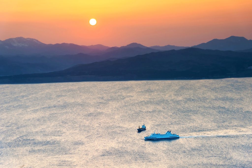 Hakodate Sunset from Bay Area