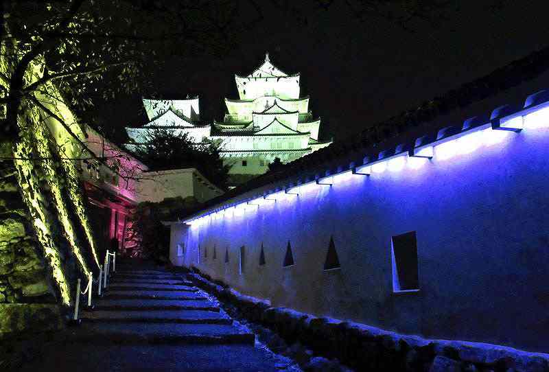 Himeji Castle Night Illumination