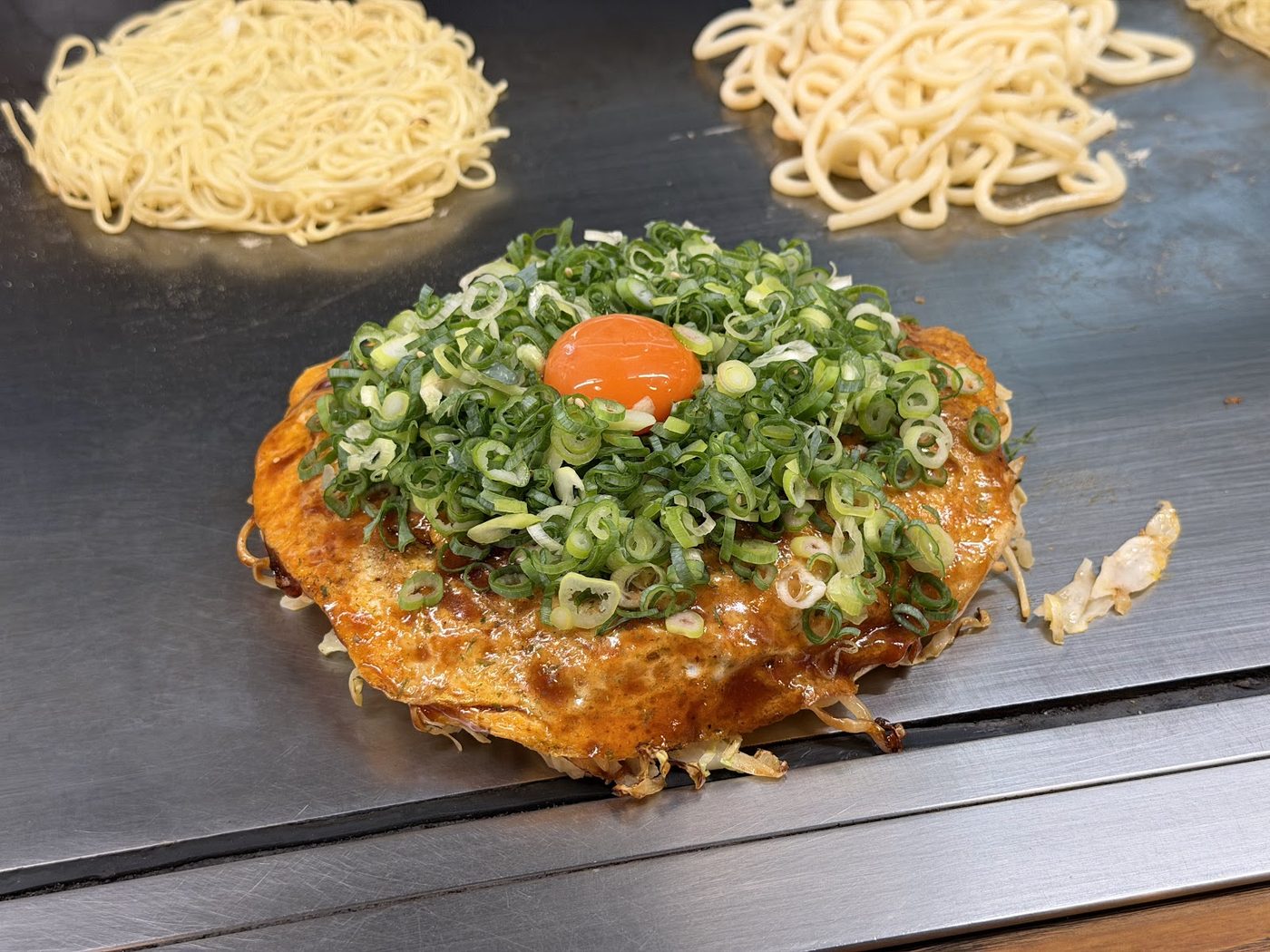 Hiroshima-style Okonomiyaki - Nagataya