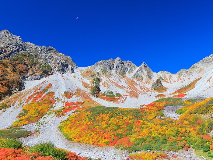 Hotaka Mountain Range View