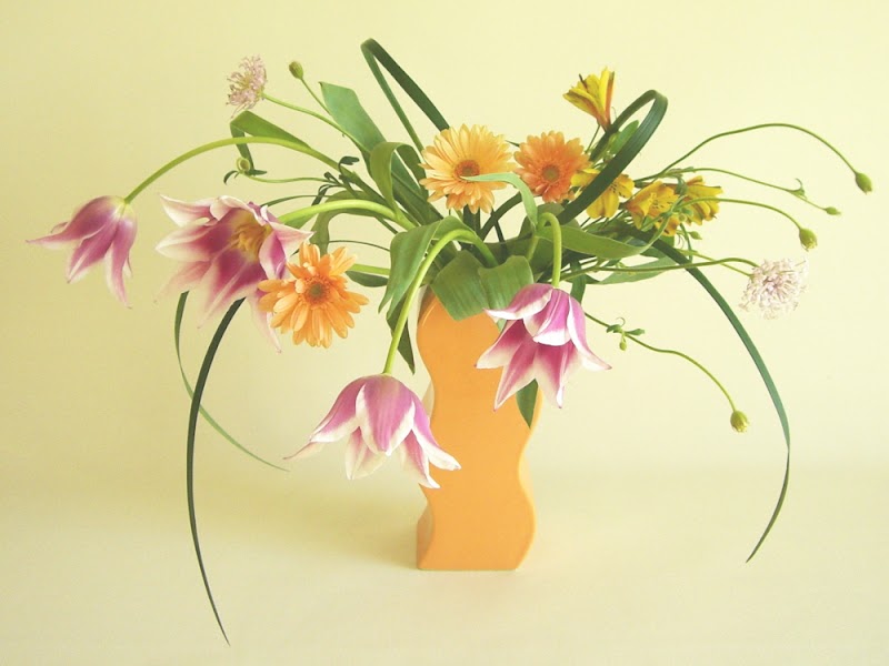 Ikebana Flower Arrangement