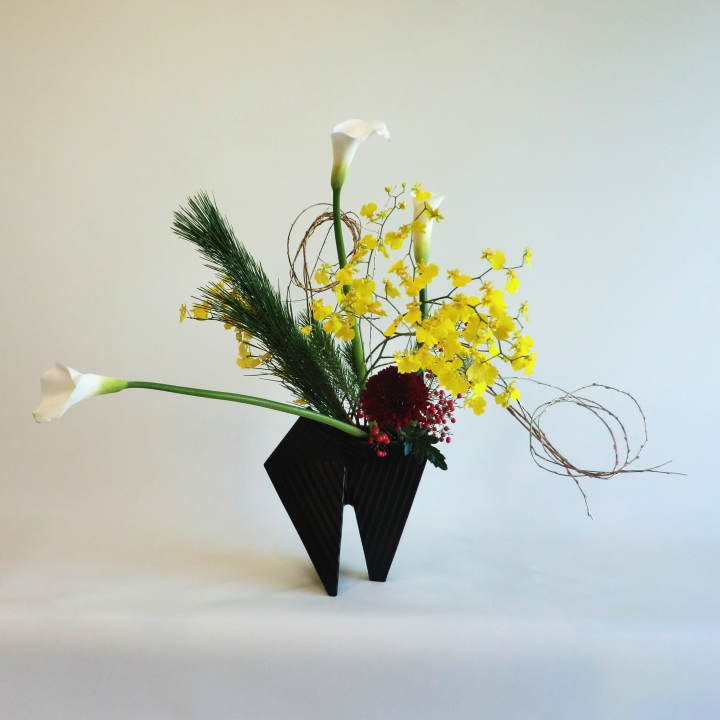 Ikebana Flower Arrangement