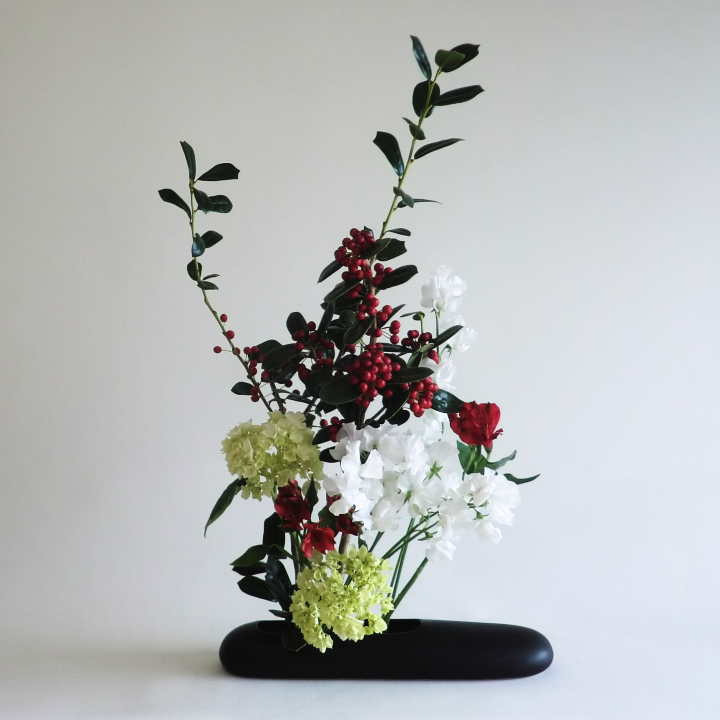 Ikebana Flower Arrangement