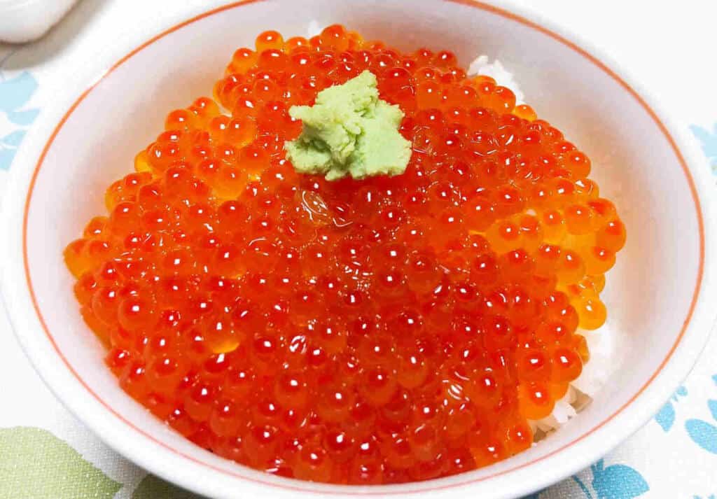 Ikura Don (Salmon Roe Bowl)