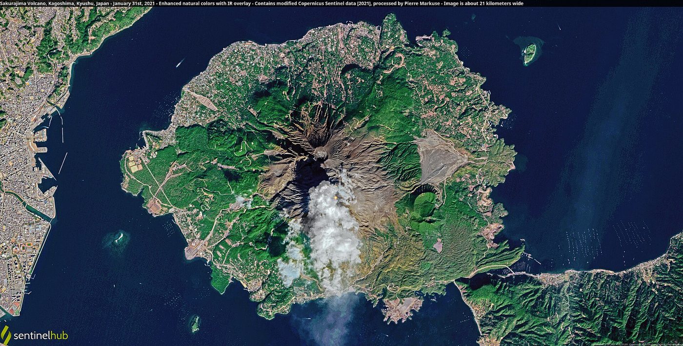 Kagoshima Sakurajima Volcano