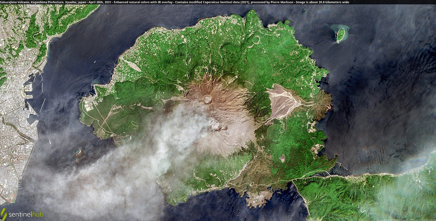 Kagoshima Sakurajima Volcano