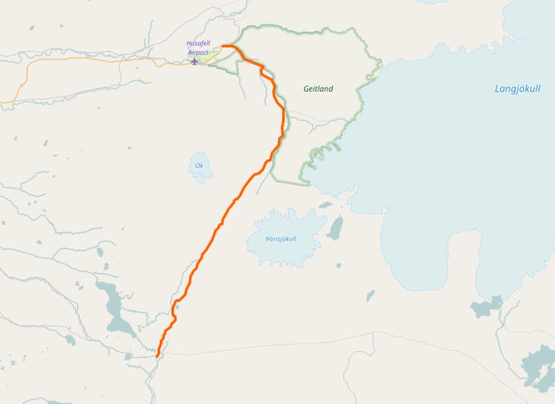 Kaldidalur Highland Road