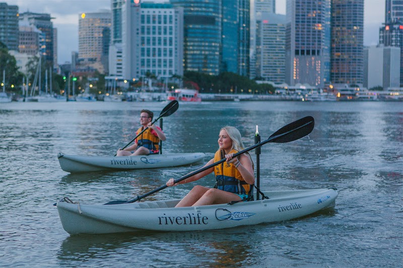 Kayaking the Brisbane River