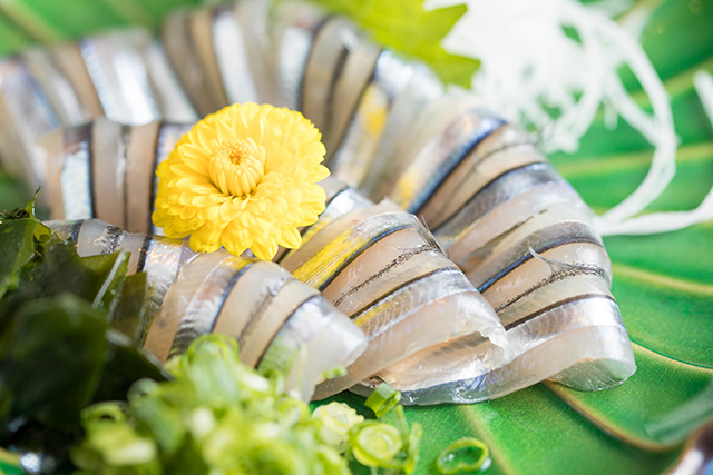 Kibinago Sashimi