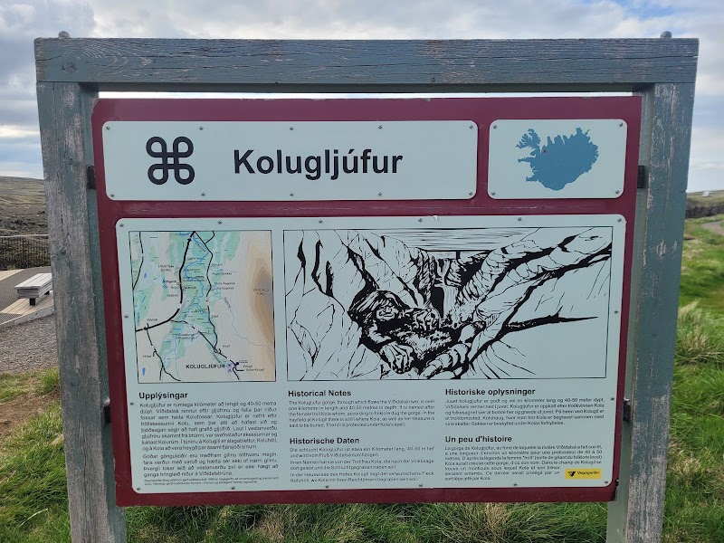 Kolugljúfur Canyon