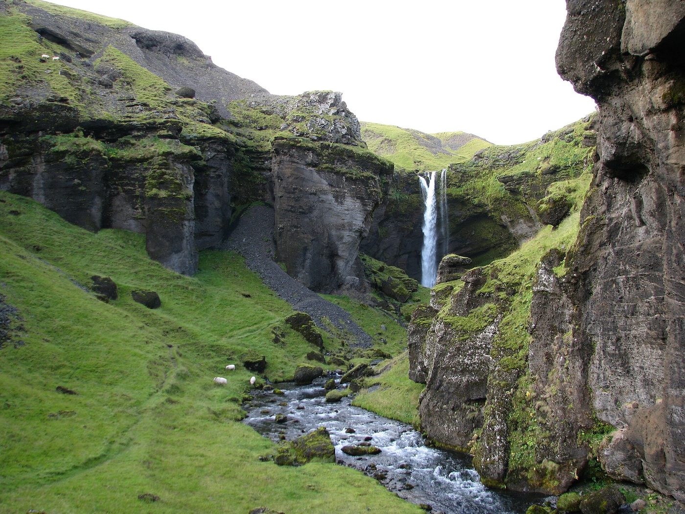 Kvernufoss Waterfall