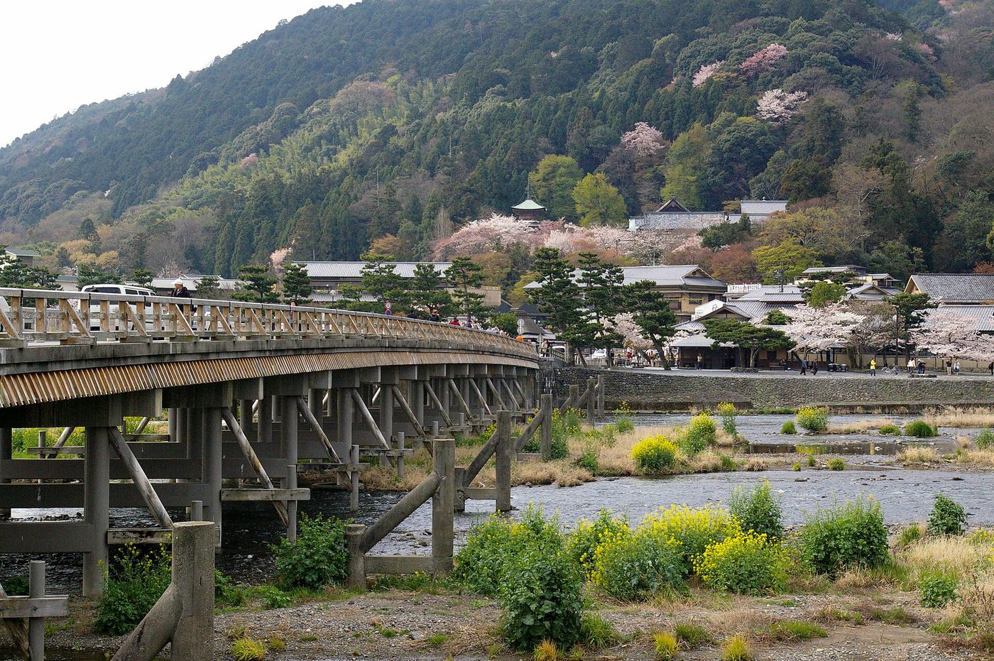 Kyoto Arashiyama Togetsukyo Bridge
