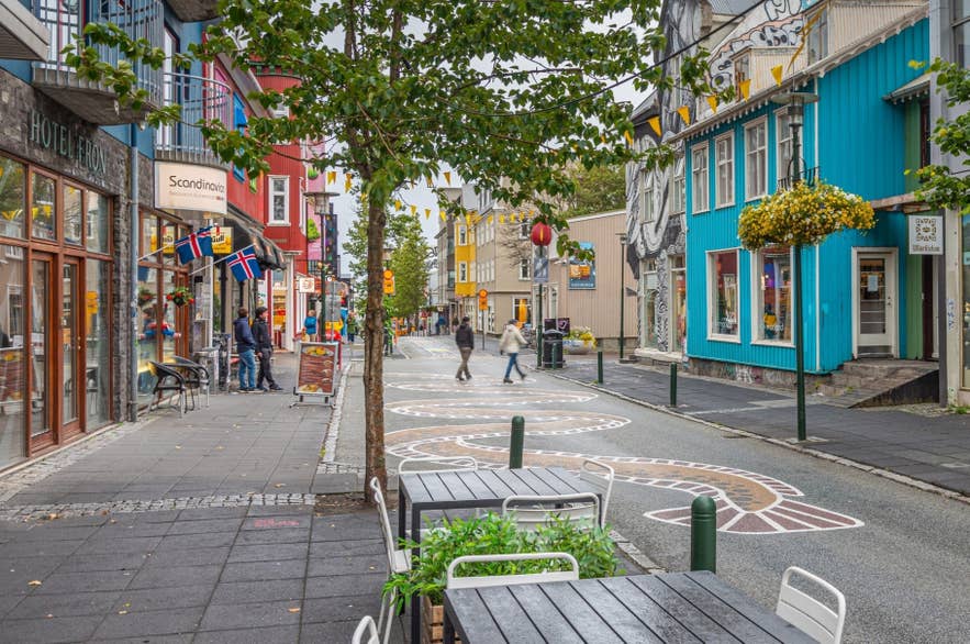Laugavegur Shopping Street