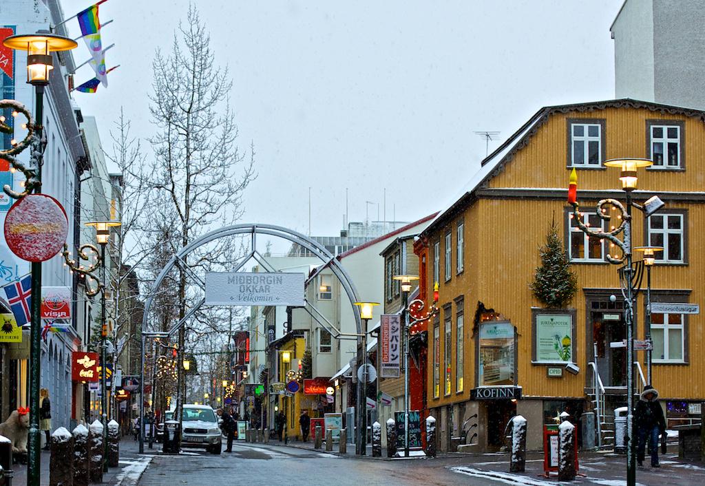 Laugavegur Shopping Street