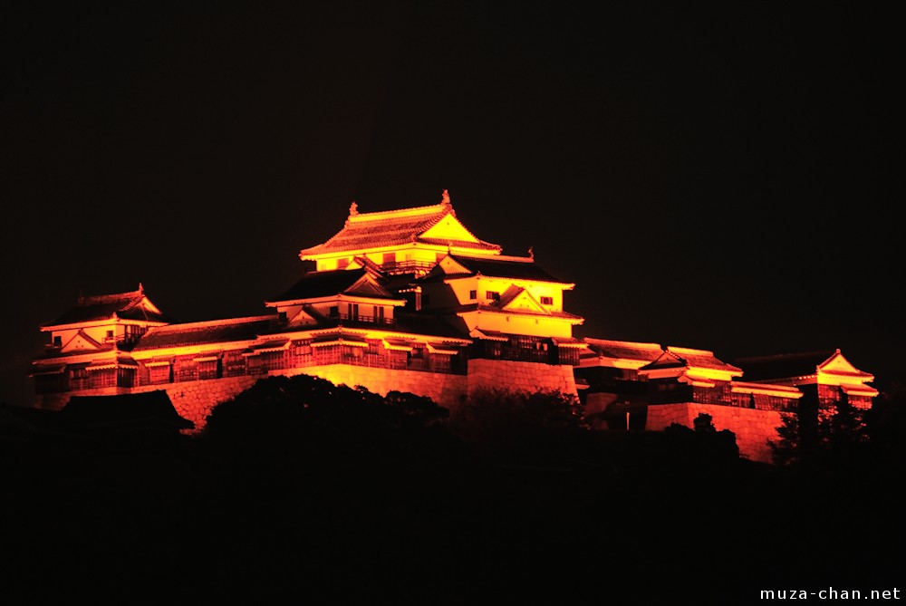 Matsuyama Castle Night Illumination