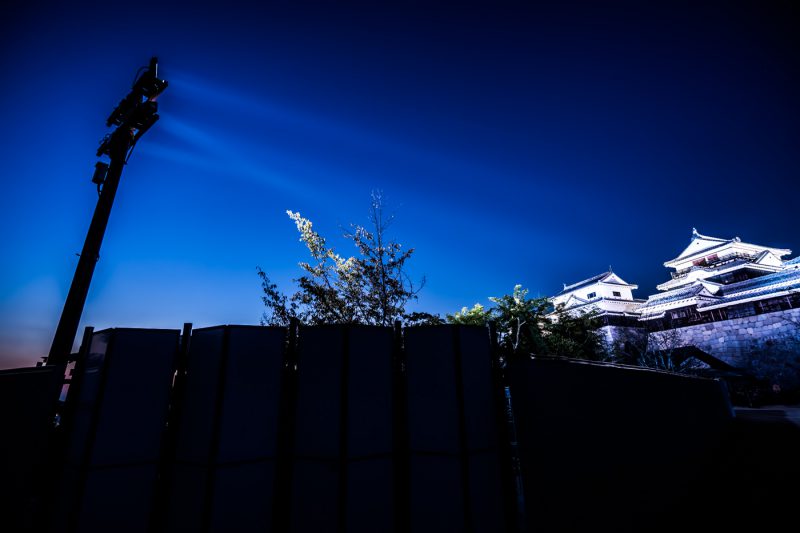 Matsuyama Castle Night Illumination